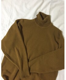 used | マスタードのタートルネックですかわいい(ニット/セーター)