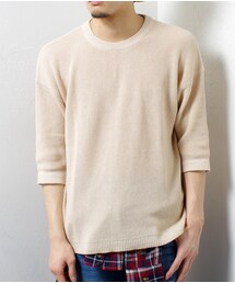 ドロップショルダーニット(ニット/セーター)