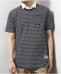 ロング丈サイドZIPカットソー(Tシャツ/カットソー)