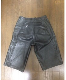 MANIAC WORKS | レザーショートパンツ(その他パンツ)