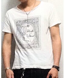 LEVI'S VINTAGE CLOTHING | 切手柄Tシャツ(Tシャツ/カットソー)