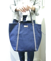 ROOTOTE | ミディアム　Blue-blk(トートバッグ)