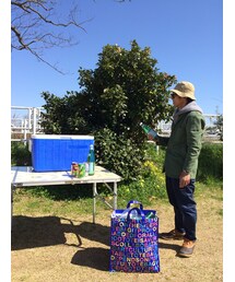 ROOTOTE | 屋内外で使用できるトートバッグ型ダストボックス(トートバッグ)