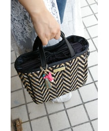 ROOTOTE | スクエア　リュストルOJ　BLK(トートバッグ)