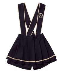 F i.n.t | エンブレム刺繍サス付きペプラムショートパンツ(その他パンツ)