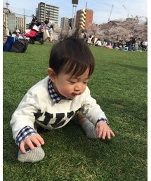 初めての芝生♡ | その他