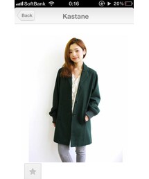 Kastane | kastaneアウター
(テーラードジャケット)