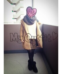 Chico | 
ビックフードアウター(その他アウター)