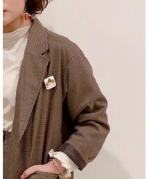 Samansa Mos2 blue | ジャケット/アウター