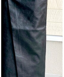 gemini | eco leather wrap skirt(スカート)