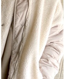 gemini | quilting×boa reversible jacket(ジャケット/アウター)