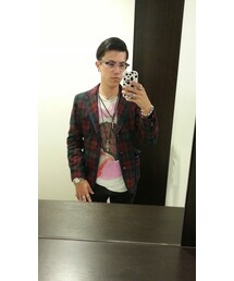 The DUFFER of ST.GEORGE | チェックジャケット(テーラードジャケット)