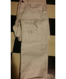 ZARA | ストレッチ素材ダメージスキニー(デニムパンツ)
