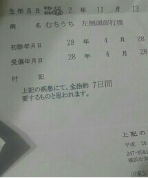 追突事故にあってましたー | その他