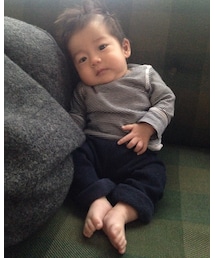 babyGAP | 裏がモコモコしてるズボン(ママ＆ベビー)