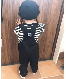 後ろ姿 | オールインワン・サロペット