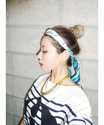 vintage scarf(ストール/ショール)