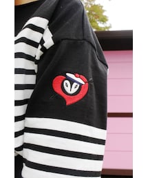 Lucky Chouette | stripe tee(Tシャツ/カットソー)