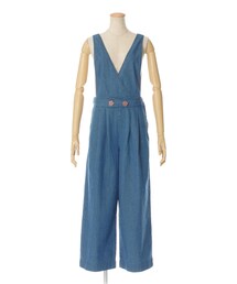 an another angelus | ワイドデニムサロペットパンツ/an another angelus(その他パンツ)