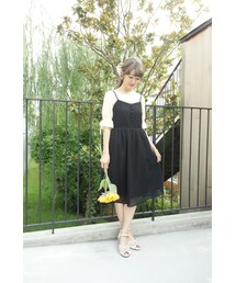 an another angelus | バックレースアップ総レースキャミワンピース/an another angelus(ワンピース)