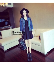 水洗牛仔外套(デニムジャケット)