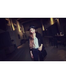 燙鑽鉚釘棒球衣(その他アウター)