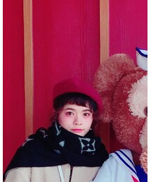 initial | ハンチング/ベレー帽