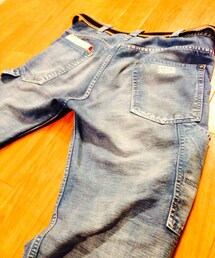 HOLLYWOOD RANCH MARKET | デニム風ワークパンツ✳︎(デニムパンツ)