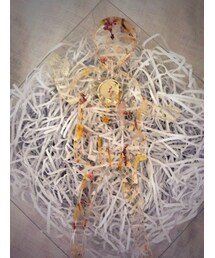 アクリルフラワーピンバッジ(ブローチ/コサージュ)