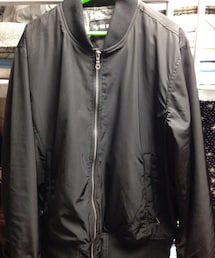 RUSH HOUR | MA-1 ブラック(ブルゾン)