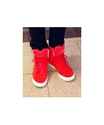 adidas | スニーカー ハイカット レッド(スニーカー)