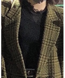 GU | アシンメトリーニット(ベスト)