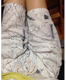 go slow caravan | 世界地図柄(パンツ)