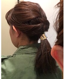 ヘアアレンジ | ヘアゴム