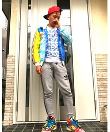 全身adidasコーデ☺️ | その他