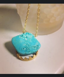 Handmade | ターコイズロングネックレス(ネックレス)