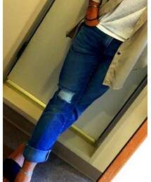 UNIQLO | リメイク(デニムパンツ)