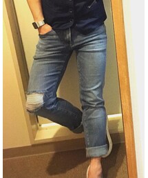 UNIQLO | リメイク(デニムパンツ)