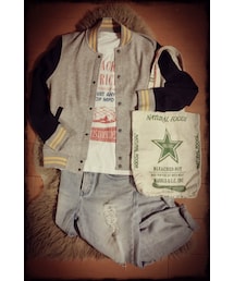 GU | スウェットスタジャン(スタジャン)