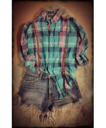 Ungrid | サイド切り込みデニムショーパン(デニムパンツ)