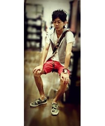 H&M | ノースリーブパーカー(その他アウター)