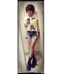 no brand | シンプソンズTシャツ
(Tシャツ/カットソー)