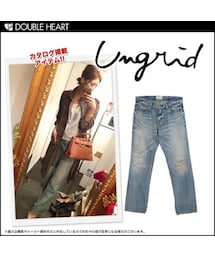 Ungrid | ヴィンテージダメージデニム
(デニムパンツ)