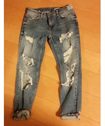 ZARA | ダメージデニム(デニムパンツ)