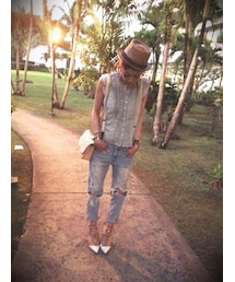 アリエスミラージュ | ダメージデニム(デニムパンツ)