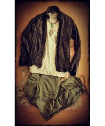 ネットで購入 | レザーシャツジャケット(シャツ/ブラウス)