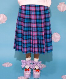 Candy Stripper | TURTAN CHECK PLEATS SKIRT(スカート)