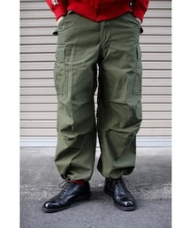 古着1967年製 "US ARMY" M-65ミリタリーカーゴパンツ(カーゴパンツ)
