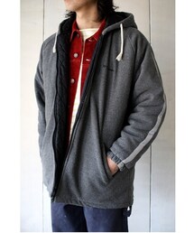 STUSSY | 古着90年代"STUSSY"フリース風ジャケット(その他アウター)
