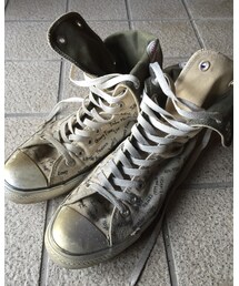 CONVERSE | リメイクしようと思い私はペンとスプレーを手に取りました。(スニーカー)